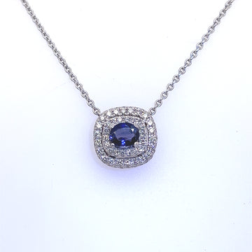 Natural Sapphire Necklace